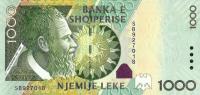 Gallery image for Albania p73b: 1000 Leke