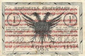 Gallery image for Albania pS146c: 1  Franc