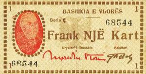 Gallery image for Albania pS186: 1 Frank Kart