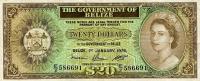 Gallery image for Belize p37c: 20 Dollars