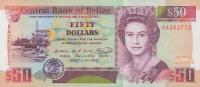 Gallery image for Belize p56a: 50 Dollars
