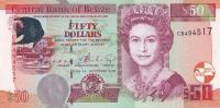 Gallery image for Belize p64b: 50 Dollars