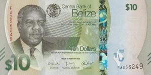 Gallery image for Belize p75: 10 Dollars