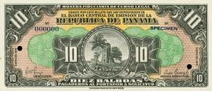 Gallery image for Panama p24s: 10 Balboas