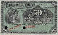 Gallery image for Paraguay p137s: 50 Centavos