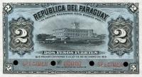 p139s from Paraguay: 2 Pesos from 1916
