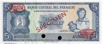Gallery image for Paraguay p194s: 5 Guarani