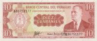 Gallery image for Paraguay p196b: 10 Guarani