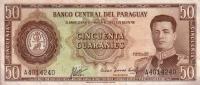 Gallery image for Paraguay p197a: 50 Guarani