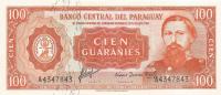 Gallery image for Paraguay p199a: 100 Guarani