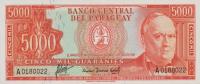 Gallery image for Paraguay p202a: 5000 Guarani