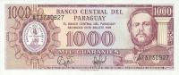 Gallery image for Paraguay p213: 1000 Guarani