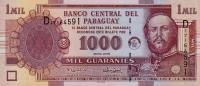 Gallery image for Paraguay p222b: 1000 Guarani