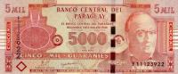 Gallery image for Paraguay p223c: 5000 Guarani