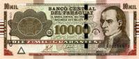 Gallery image for Paraguay p224e: 10000 Guarani