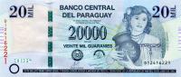 Gallery image for Paraguay p230c: 20000 Guarani