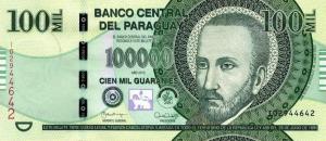 Gallery image for Paraguay p240b: 100000 Guarani