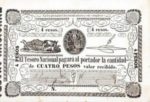 Gallery image for Paraguay p28: 4 Pesos