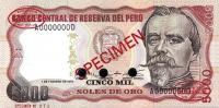 Gallery image for Peru p119s: 5000 Soles de Oro