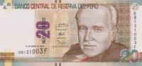 p188 from Peru: 20 Nuevos Soles from 2013