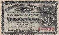 Gallery image for Peru p29: 5 Centavos