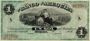 Gallery image for Peru pS117r: 1 Sol