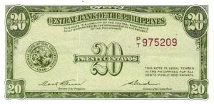Gallery image for Philippines p130c: 20 Centavos