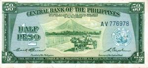 Gallery image for Philippines p132a: 0.5 Peso
