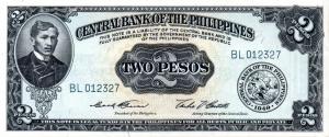 Gallery image for Philippines p134c: 2 Pesos