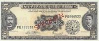 Gallery image for Philippines p135s6: 5 Pesos