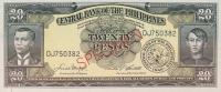 p137s3 from Philippines: 20 Pesos from 1949