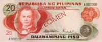 Gallery image for Philippines p145s2: 20 Piso