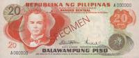 Gallery image for Philippines p150s: 20 Piso