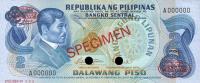 Gallery image for Philippines p159s2: 2 Piso