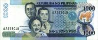 Gallery image for Philippines p174a: 1000 Piso from 1991