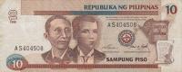 Gallery image for Philippines p187b: 10 Piso from 1998
