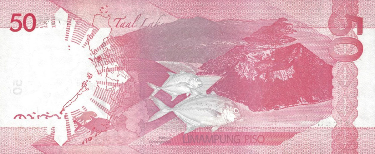 Back of Philippines p231Aa: 50 Pesos from 2022
