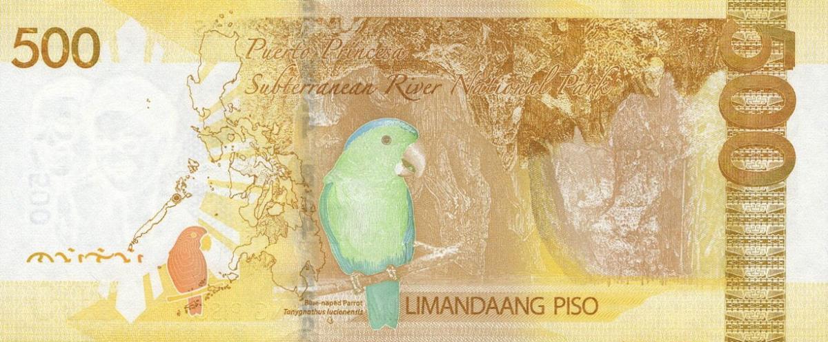 Back of Philippines p234a: 500 Pesos from 2023