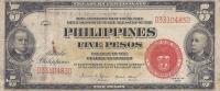 p83b from Philippines: 5 Pesos from 1936