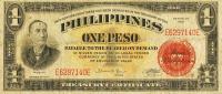 p89b from Philippines: 1 Peso from 1941