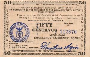 Gallery image for Philippines pS514b: 50 Centavos