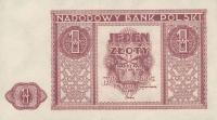 Gallery image for Poland p123: 1 Zloty from 1946