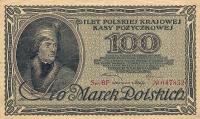 Gallery image for Poland p17b: 100 Marek from 1919