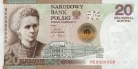 Gallery image for Poland p184Aa: 20 Zlotych