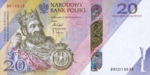 Gallery image for Poland p199a: 20 Zlotych