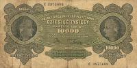 Gallery image for Poland p32a: 10000 Marek from 1922