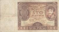 p74a from Poland: 100 Zlotych from 1932