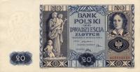 Gallery image for Poland p77a: 20 Zlotych from 1936