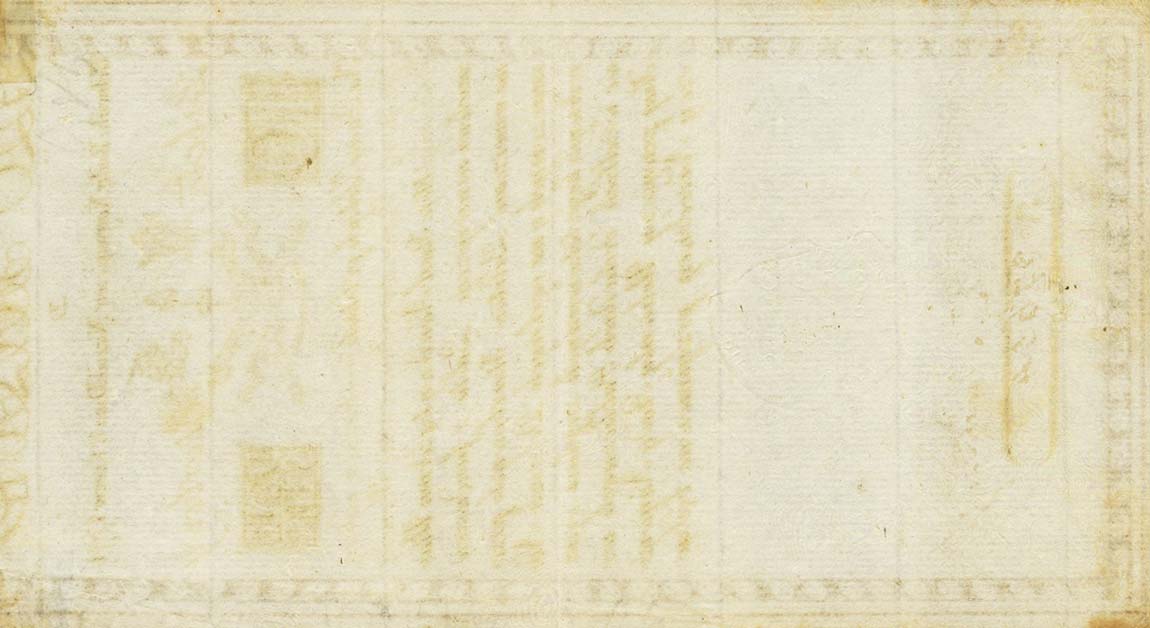 Back of Poland pA2a: 10 Zlotych from 1794