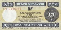pFX38 from Poland: 20 Cents from 1979